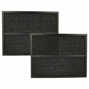 2x Filtro de Substituição vhbw para DeLonghi AC 75 - Carvão Ativo e Partículas