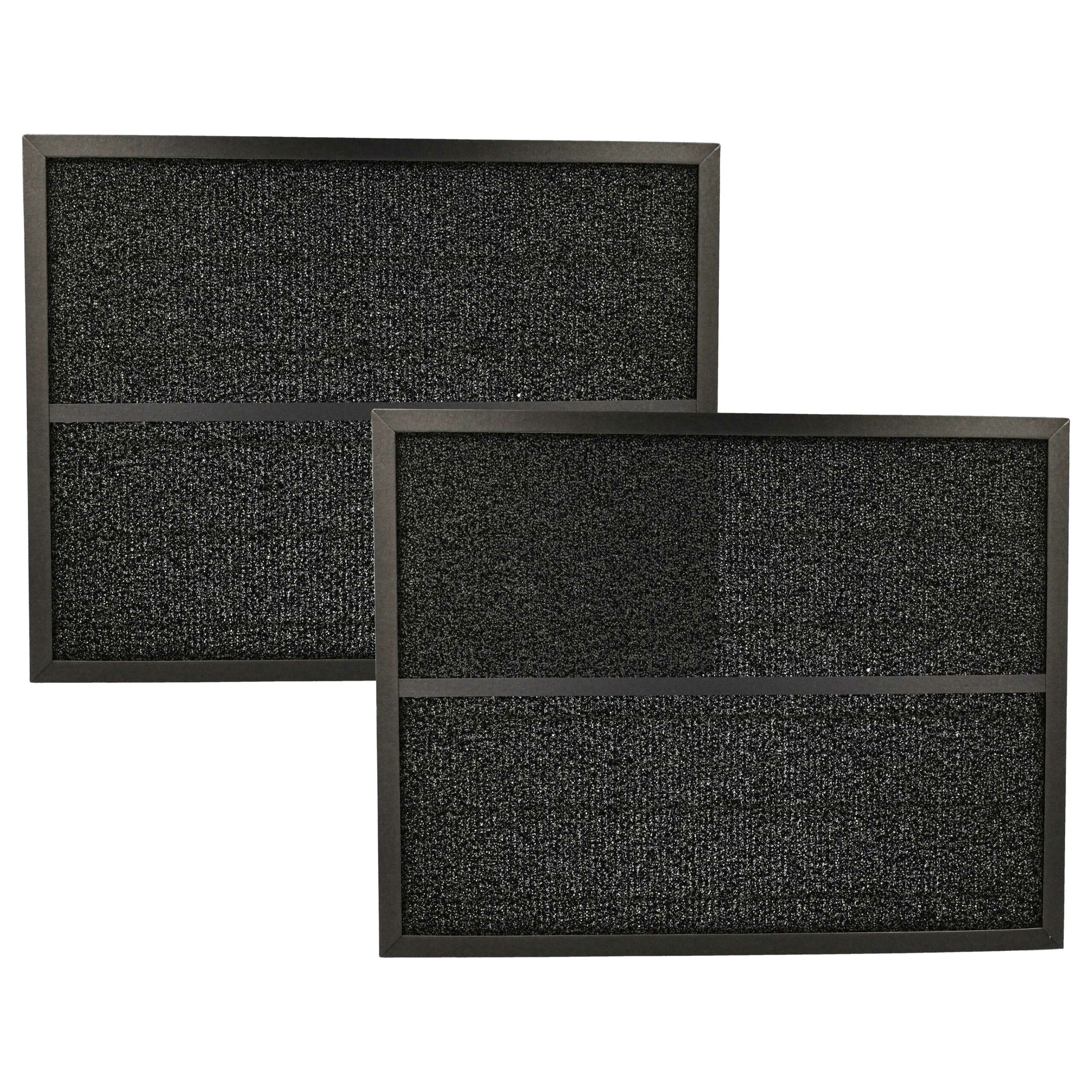 2x Filtro de Substituição vhbw para DeLonghi AC 75 - Carvão Ativo e Partículas