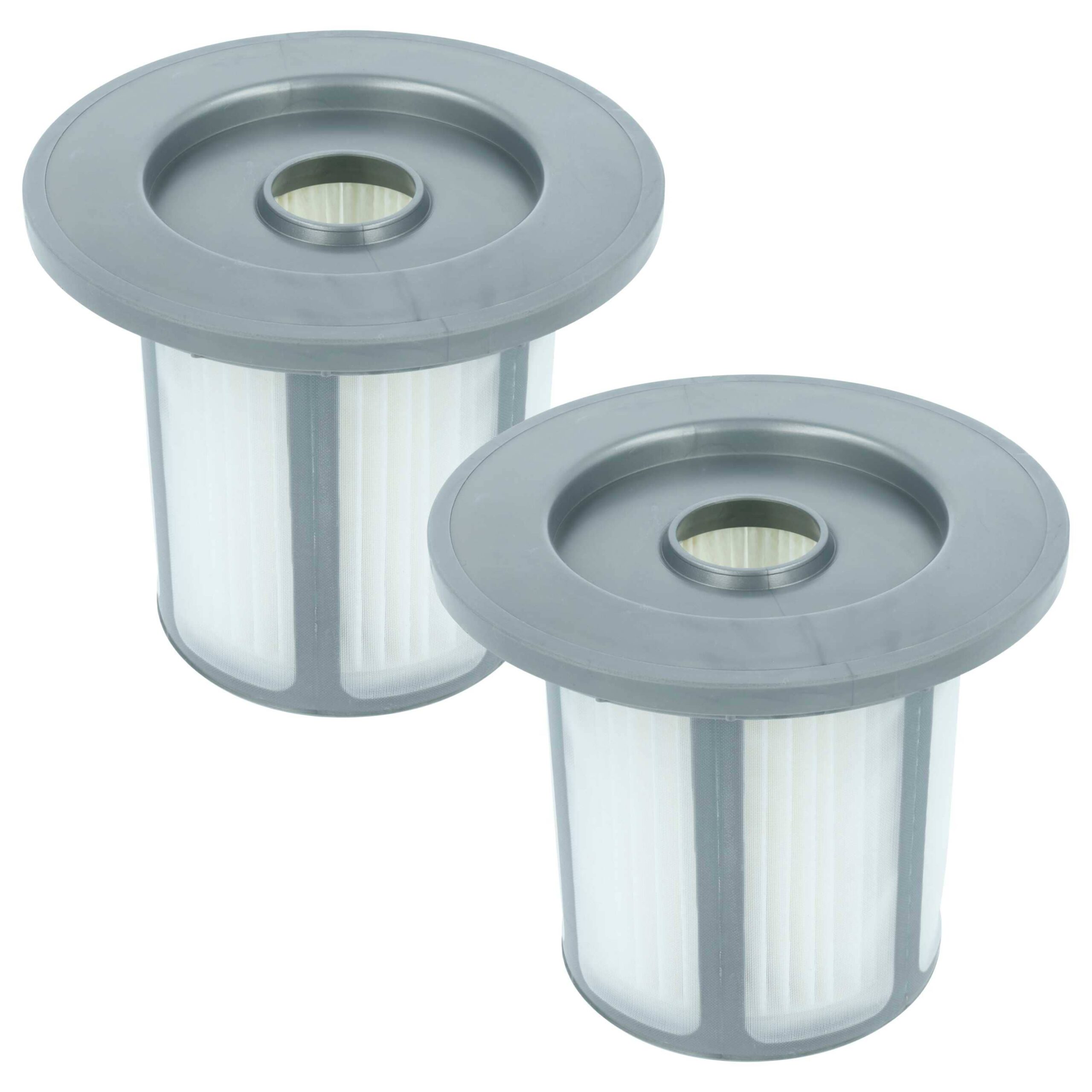 2x Filtro Cartucho vhbw para Aspirador Bosch - Branco / Cinzento