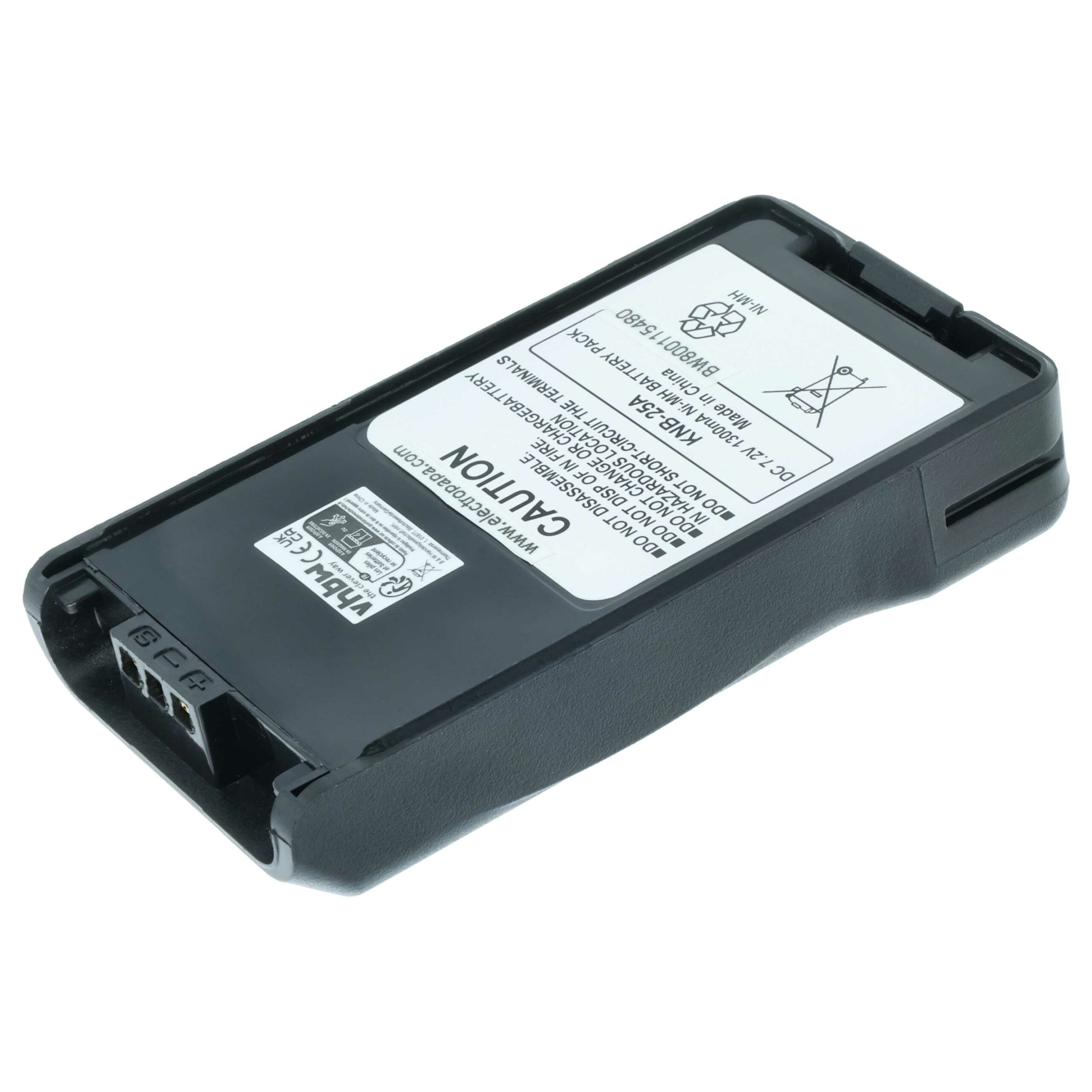 Baterias para Rádio vhbw 2x (1300 mAh, 7.2 V, NiMH) substitui Kenwood KNB-24L, KNB-25A - Image 3
