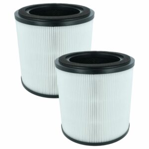 2x Filtro vhbw HEPA + Carvão Ativo para Purificador de Ar Bosch AIR 2000