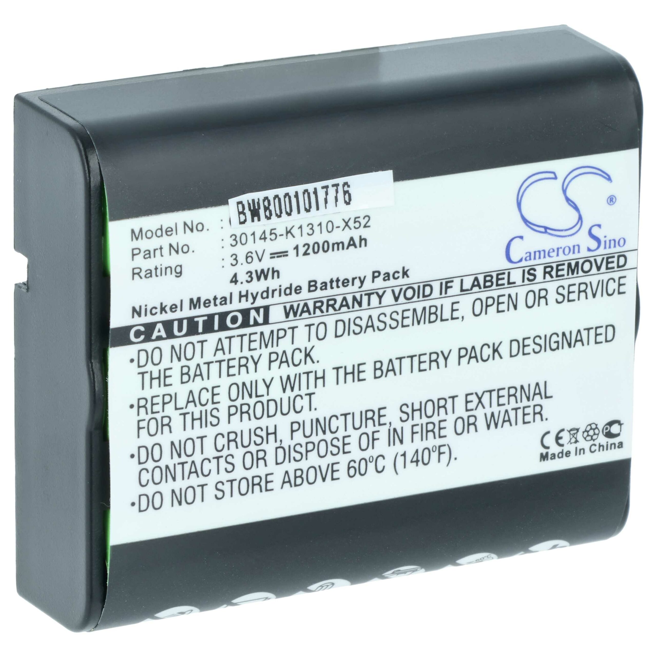 Bateria vhbw para telefone fixo Telekom / T-Sinus / Siemens (1200 mAh, 3.6 V, NiMH)