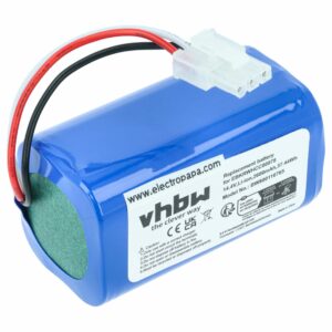 Bateria vhbw para aspirador Miele 9702922, 2600mAh, 14.4V, Li-Ion