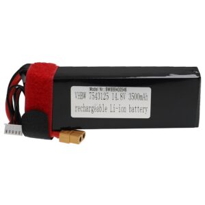 Bateria vhbw para Modelismo - 3500 mAh, 14.8 V, Li-Polímero, XT60