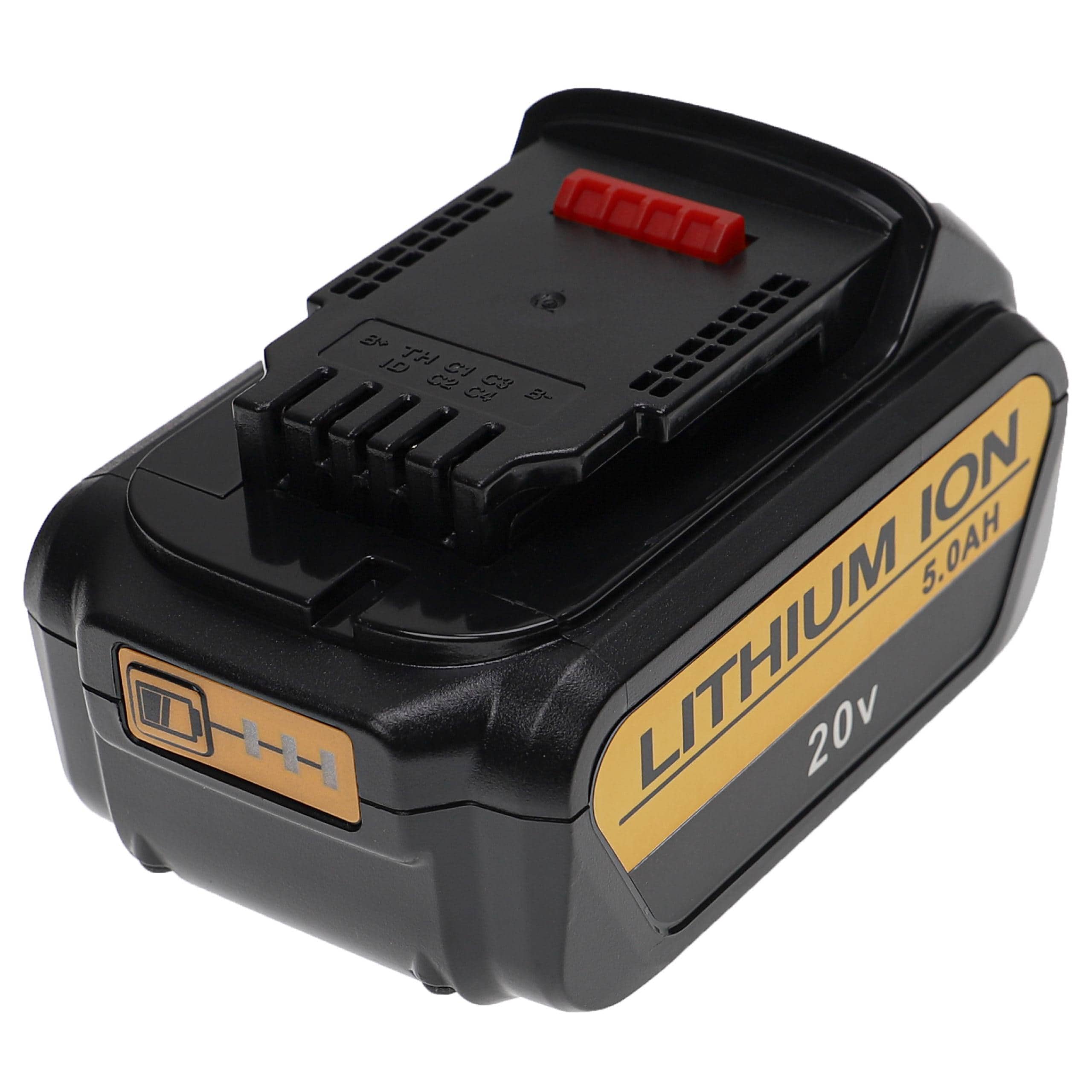 Bateria Extensilo para Ferramentas Dewalt DCB115, DCB184 5000 mAh, 20 V, Li-Ion - Image 3