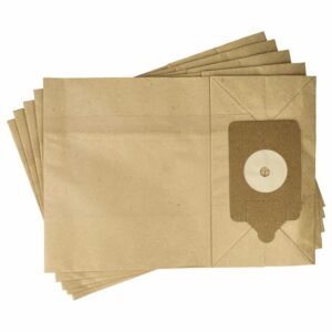 5x Sacos para Aspirador vhbw em Papel para Numatic Henry, Hetty, James (NVM-1C/2)