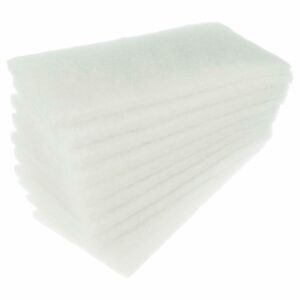 10x Filtros de Ar vhbw para Zehnder Vent - Classe G3, Branco