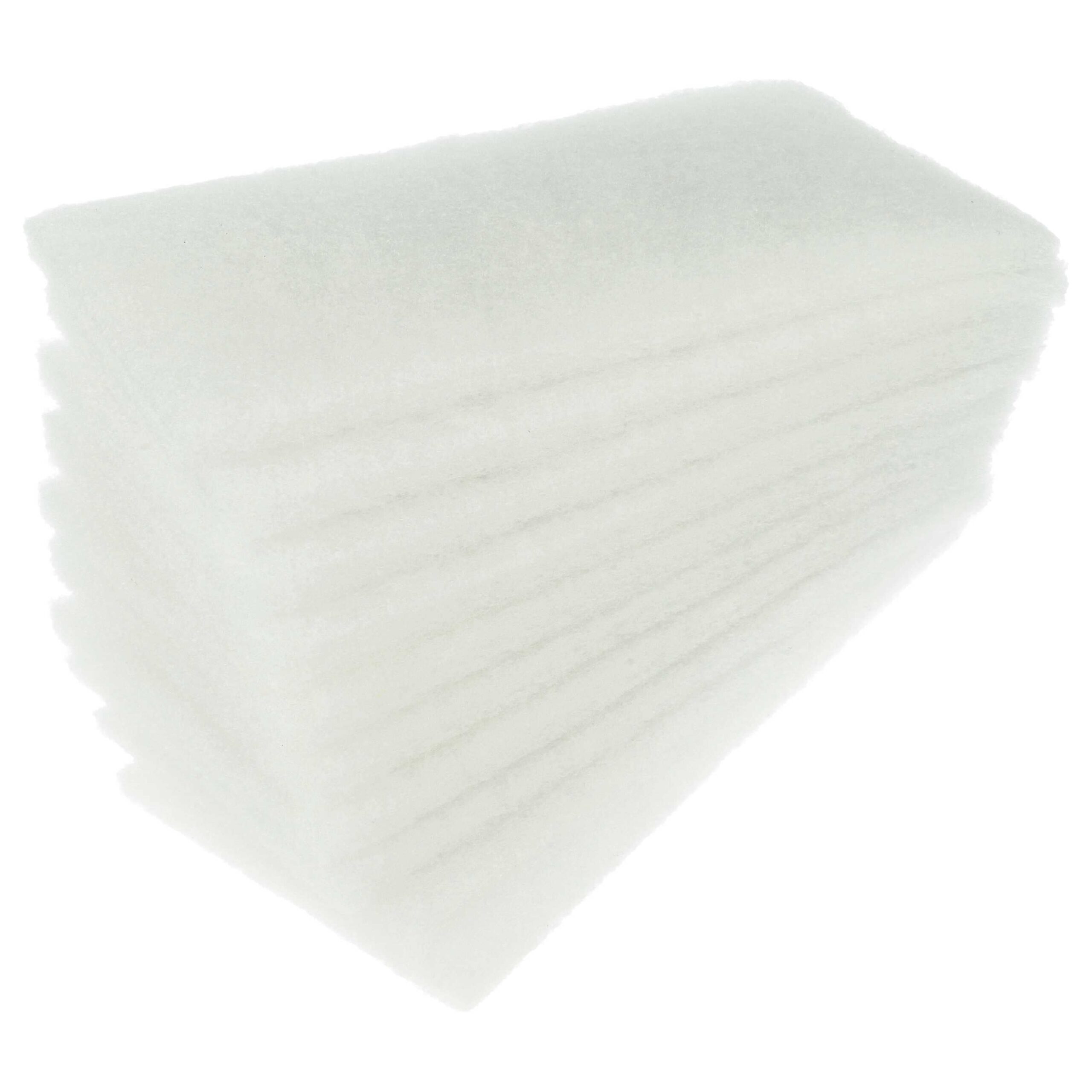 10x Filtros de Ar vhbw para Zehnder Vent - Classe G3, Branco