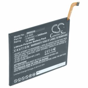 Bateria vhbw para Telemóvel Nokia LC-620 3400 mAh 3.85 V Li-polímero