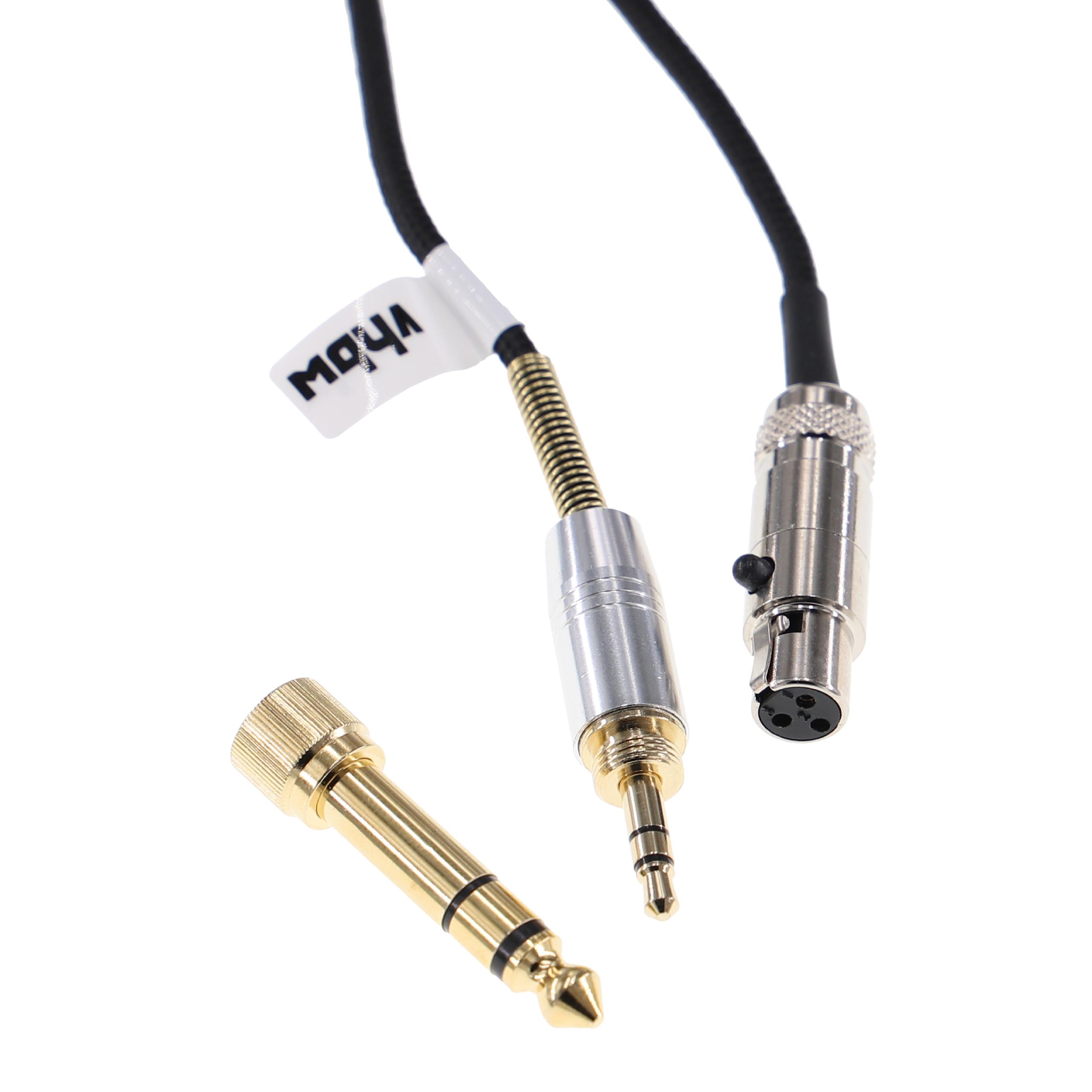 Cabo de Áudio vhbw para Auscultadores AKG e Pioneer HDJ-2000, 200 cm - Image 3
