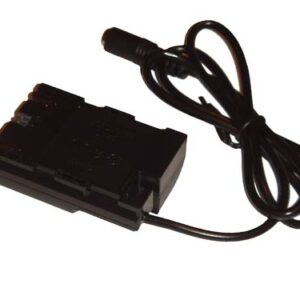 Acoplador DC vhbw substitui Canon DR-E6 para Blackmagic Camera e Canon EOS