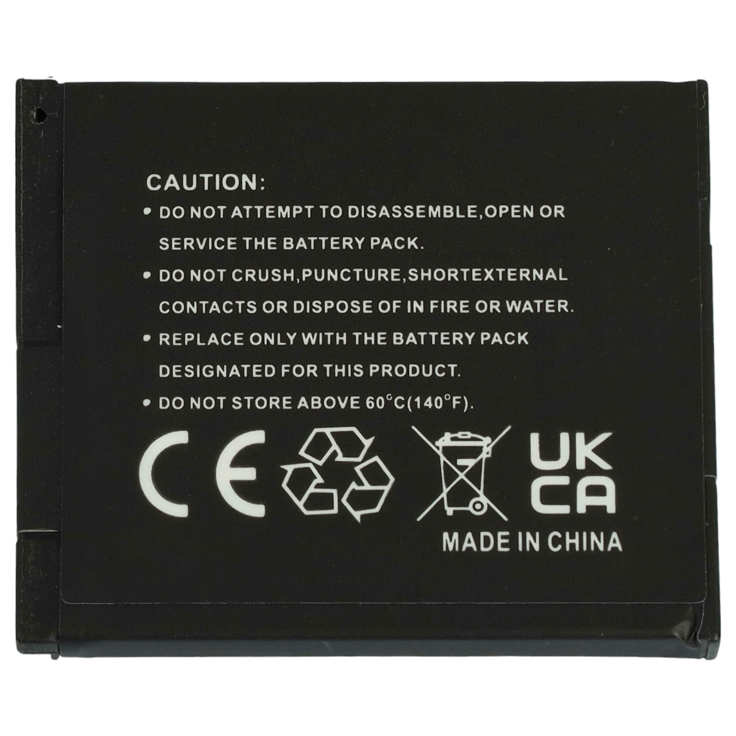 3x Bateria EXTENSILO para Panasonic DMW-BCL7, DMW-BCL7E - 600mAh, 3.7V, Li-Ion - Image 2