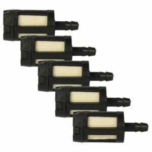 5x Filtro de Combustível vhbw para Ferramentas de Jardim Homelite e McCulloch