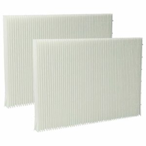 2x Filtro F7 fino compatível com Wolf 1669304, T16040 Ventilador vhbw