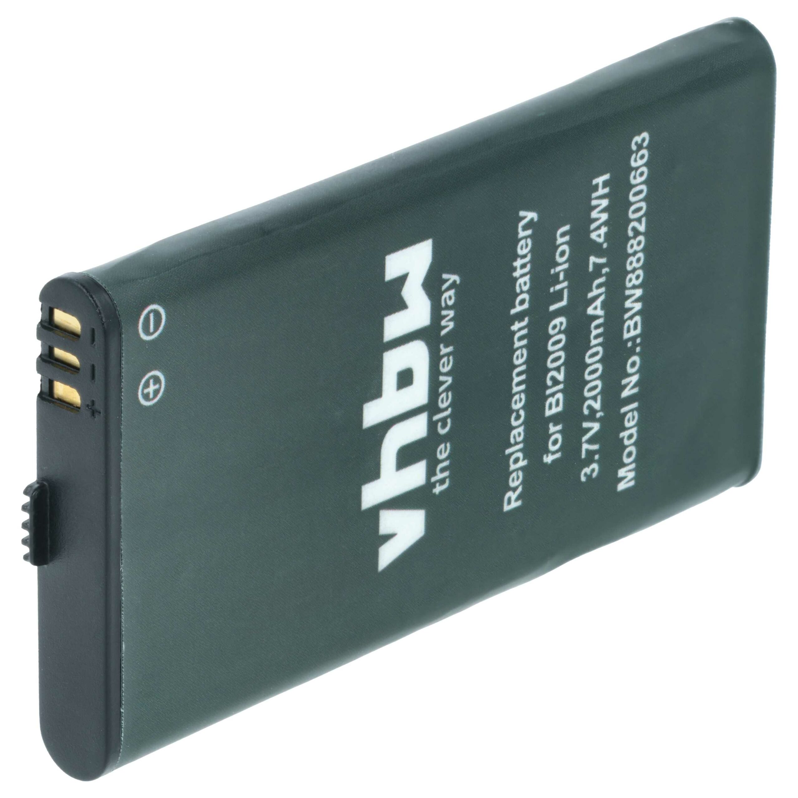 Bateria vhbw para rádio Hytera BL2009 - 2000 mAh 3.7 V Li-Ion