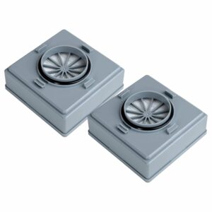 2x Filtro HEPA H13 vhbw para Aspirador Nilfisk GD5, GD5 BATTERY, GD10