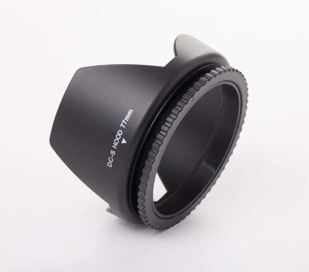 Pára-sol vhbw para Lente com Diâmetro de 77 mm - Plástico, Preto