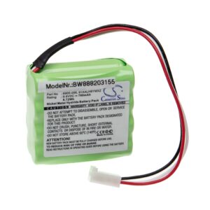 Bateria vhbw para Equipamento Médico Morita DentaPort Root ZX - 700 mAh 9.6 V NiMH