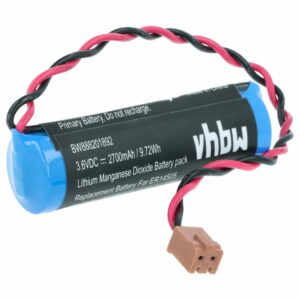 Bateria vhbw para Controlador CNC Toshiba - 2700 mAh 3.6 V Li-SOCl2