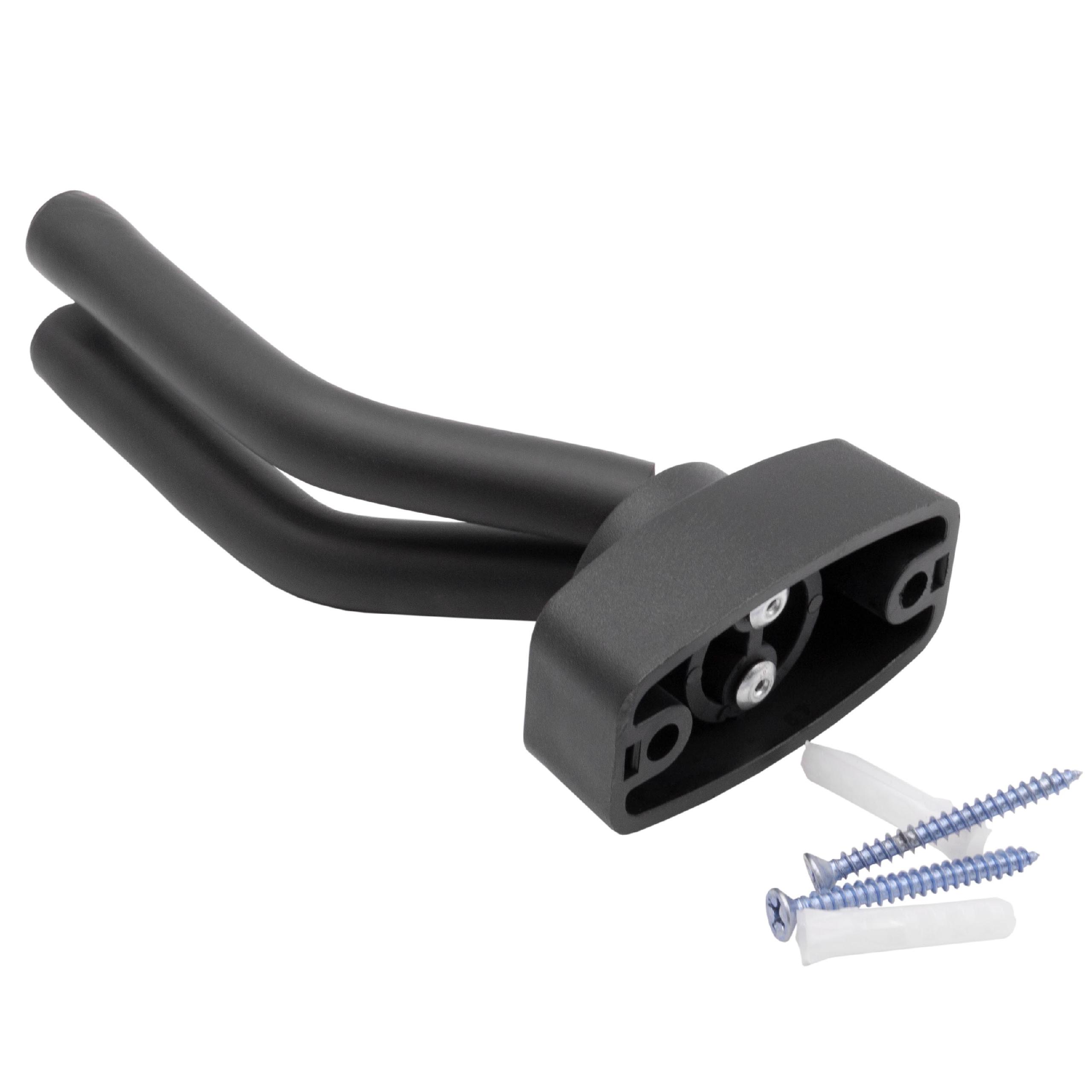 Suporte de Parede vhbw para Guitarra, Ukulele e Mandolim - Preto - Image 2
