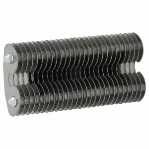 Bloco de corte vhbw substitui Remington SP-61, SP-62 - preto / prateado