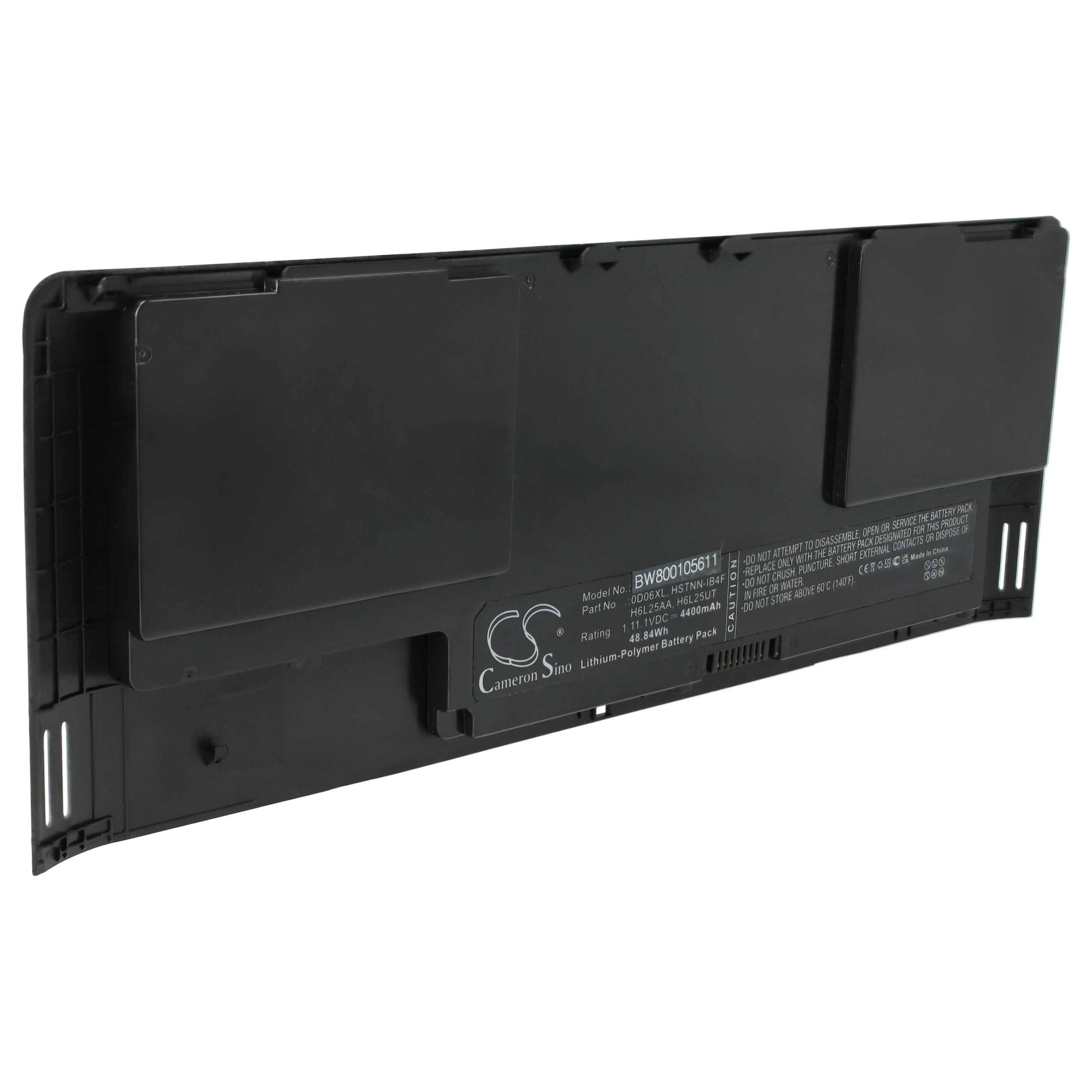 Bateria para Portátil vhbw compatível com HP 0D06XL (4400 mAh, 11.1 V)