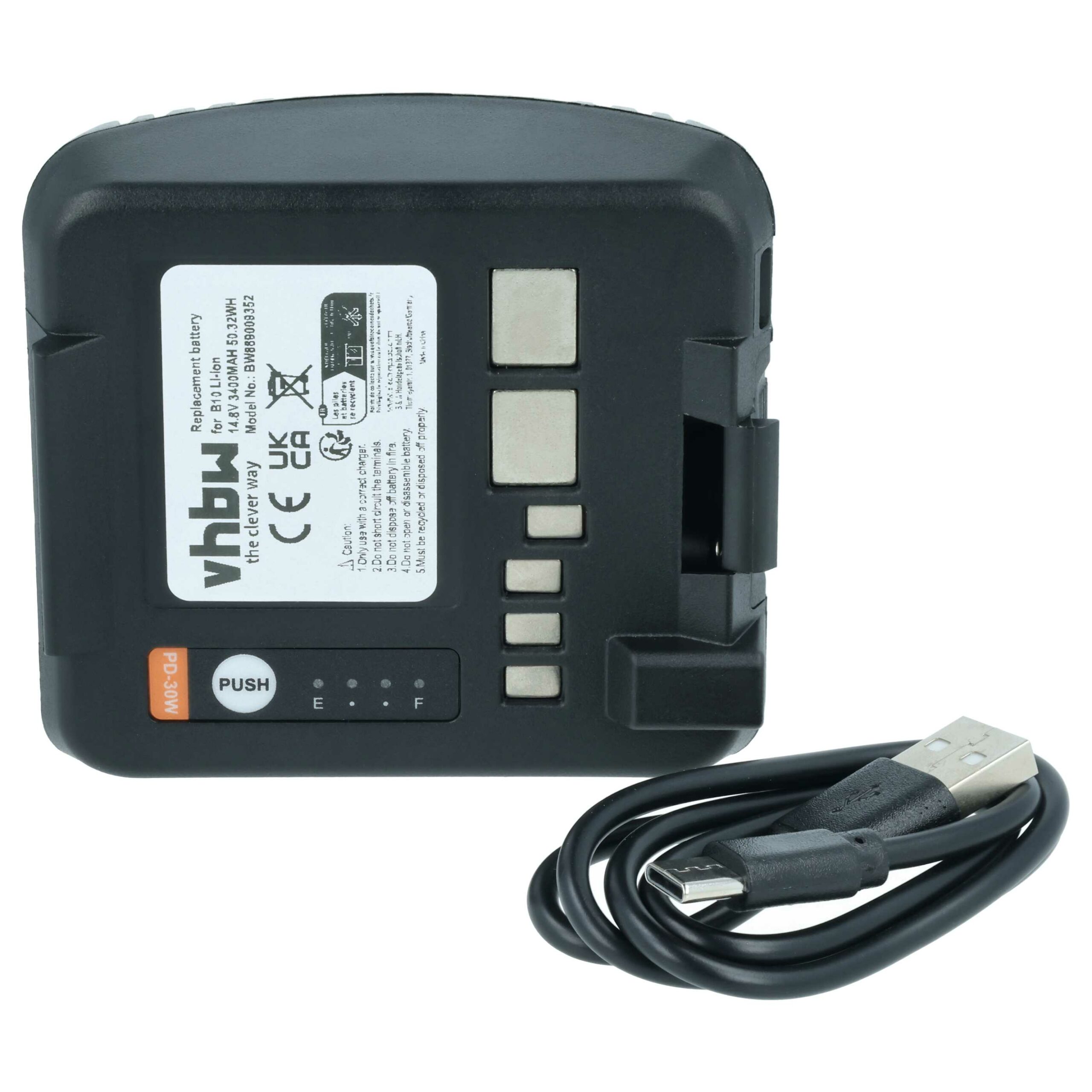 Bateria vhbw para Flash Profoto (3400 mAh, 14.8 V, Li-Ion) - Image 3