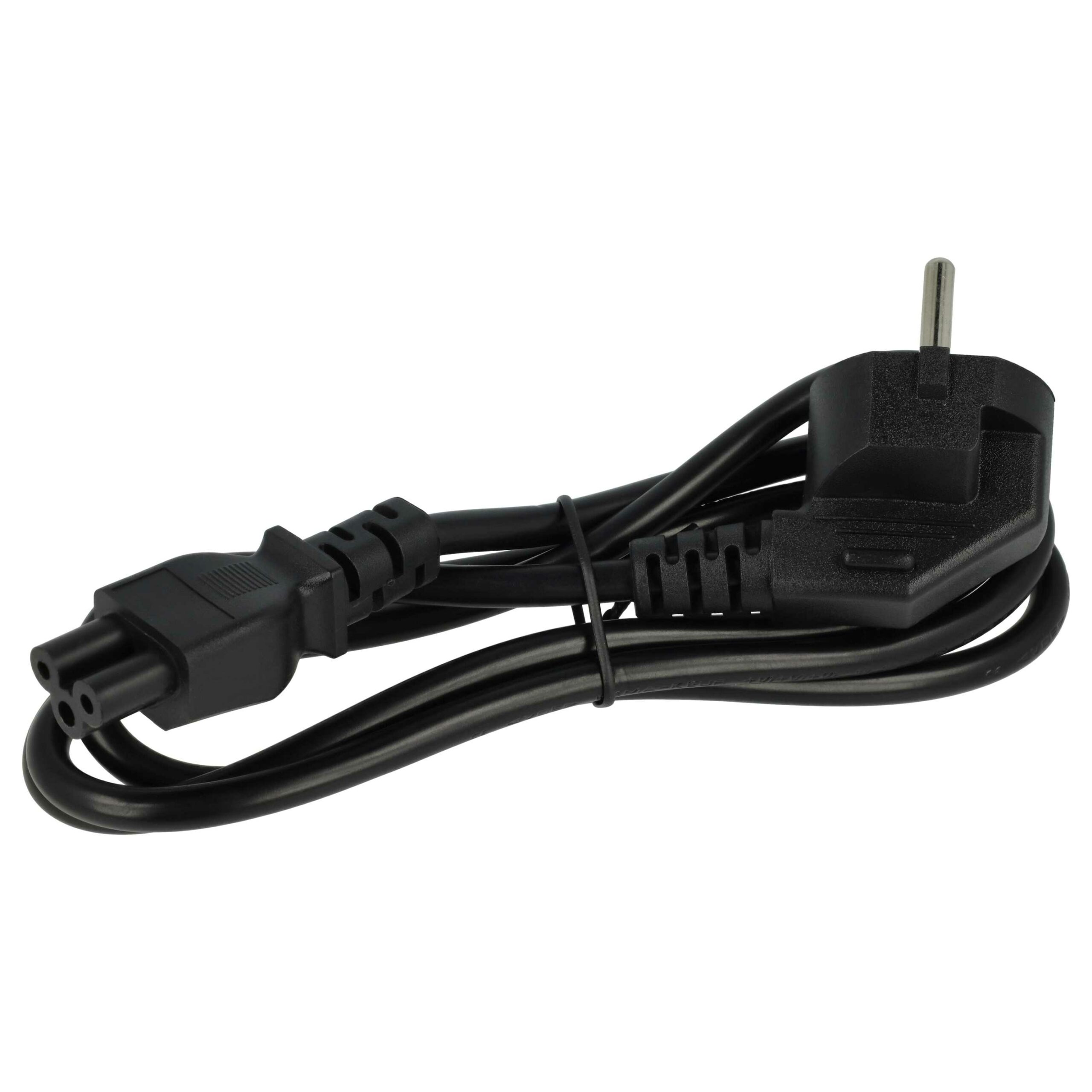 5x Cabo de Alimentação C5 Ficha Euro vhbw para Aspirador Robô Vorwerk VR300 - 1,2 m - Image 2