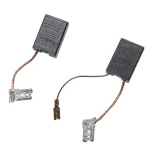 2x Escovas de Carvão vhbw para Ferramenta Elétrica Bosch 1.607.014.110 - 18x12.5x6.5 mm