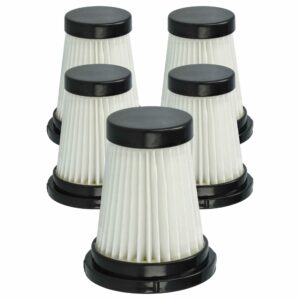 5x Filtro HEPA vhbw para Aspirador Genius Invictus One, Moosoo K12
