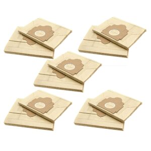 50x Saco de Aspirador de Papel vhbw para Aspiradores Moulinex - 22.5 x 19 x 3.6 cm
