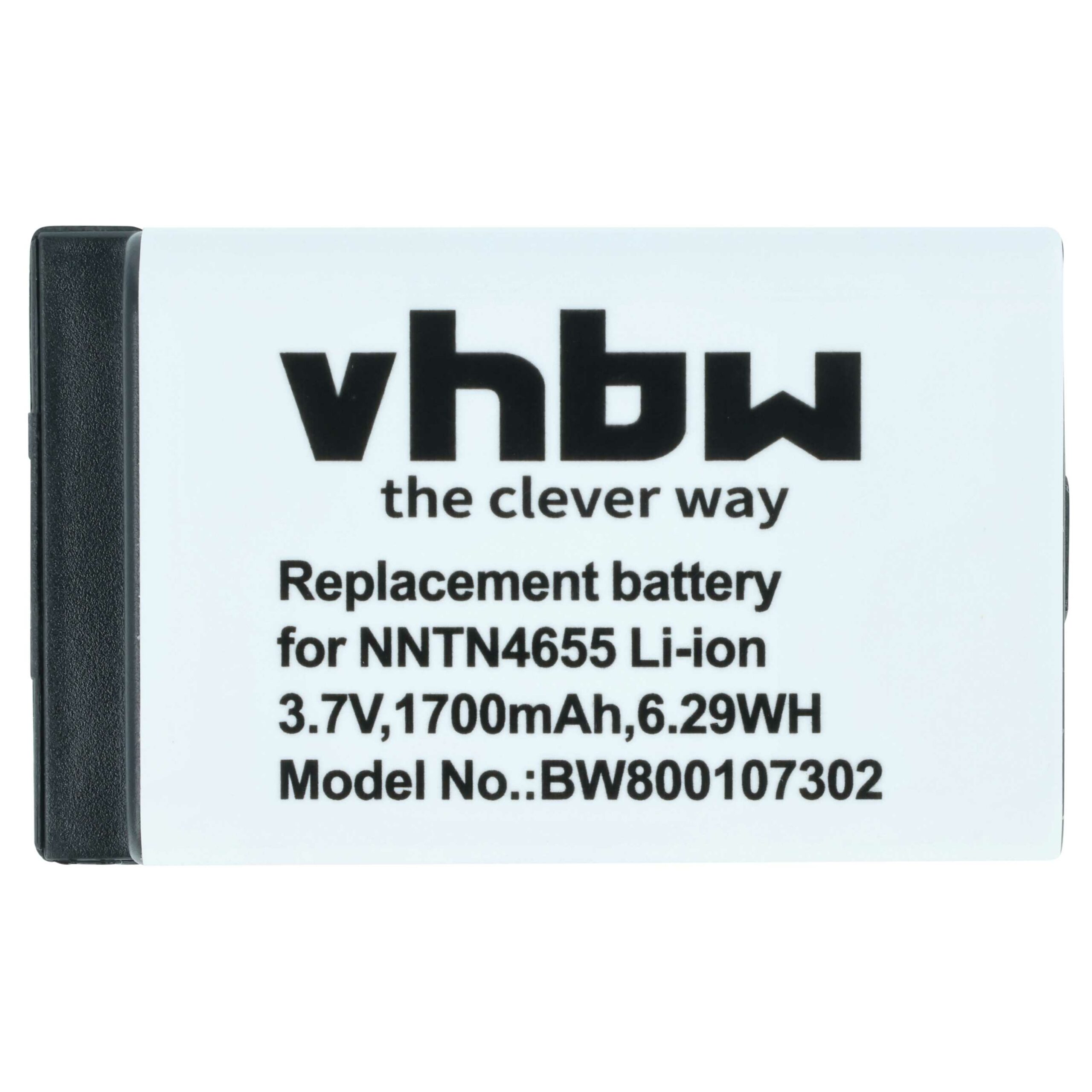 Bateria vhbw para rádio Motorola NNTN6922A, NNTN4655, SNN5705C - 1700 mAh 3.7 V Li-Ion - Image 3