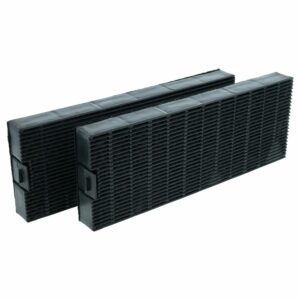 vhbw 2x Filtro de carvão ativado para exaustor Etna 34534, ACKA0002, ACC918, HF2017
