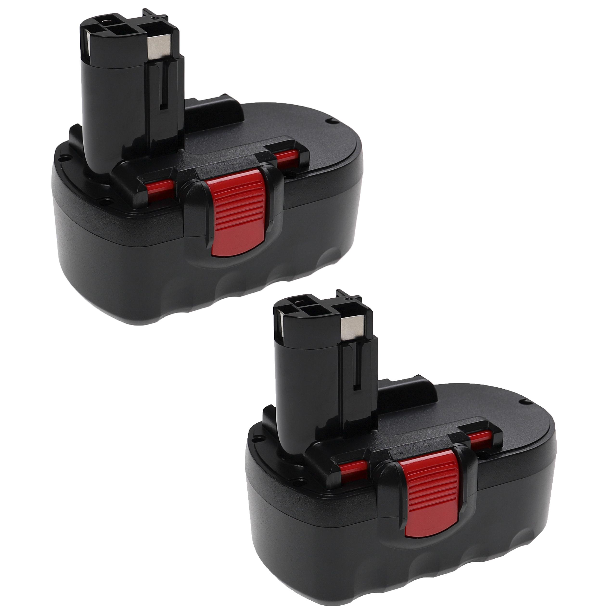 Conjunto de 2 Baterias EXTENSILO NiMH para Ferramentas Bosch 3300 mAh, 18 V