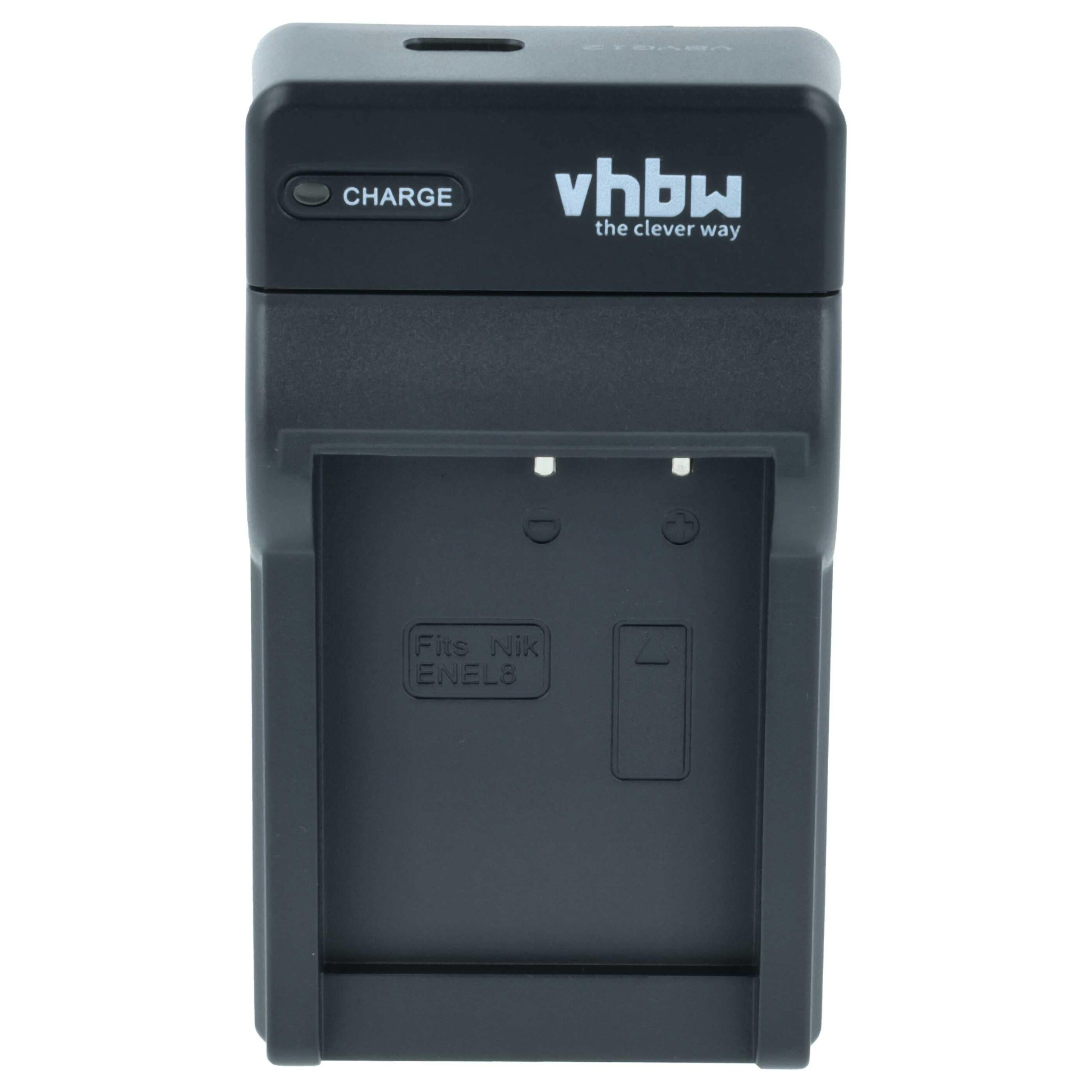 Carregador de Bateria USB-C vhbw + Cabo para Nikon Coolpix P1, P2, S1, S2 - 0.5 A - Image 3