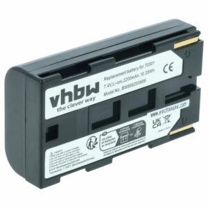 Bateria vhbw para Phase One 70301 / Riegl 2200mAh 7.4V