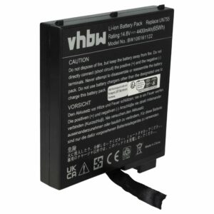 Bateria para Portátil vhbw - 4400 mAh, 14.8 V (Substitui Fujitsu-Siemens 23-UD4000-3A)