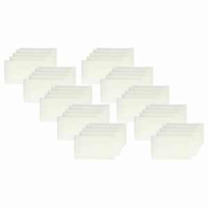 100x Filtro de Ar vhbw para Helios ELF-200/300/4/4 Eco, 00021