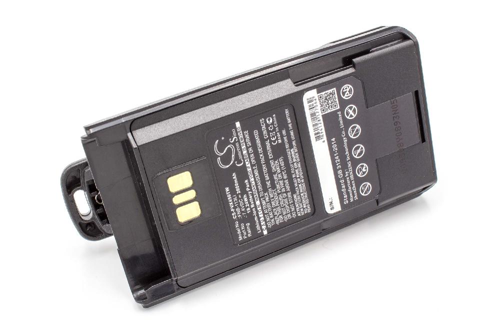 Bateria vhbw para rádio Vertex Yaesu FNB-113LI - 2600 mAh 7.4 V Li-Ion