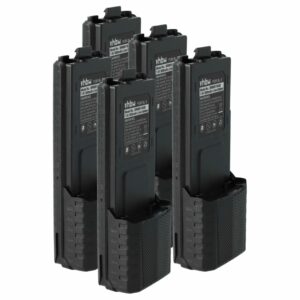 vhbw Pack de 5 baterias Li-Ion 3800 mAh para Baofeng UV-5R, BF-F8 e TYT TH-F8 — substitui BL-5
