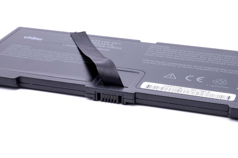 Bateria vhbw para portátil HP 635146-001, 2600 mAh 14.8 V Li-polímero - Image 2