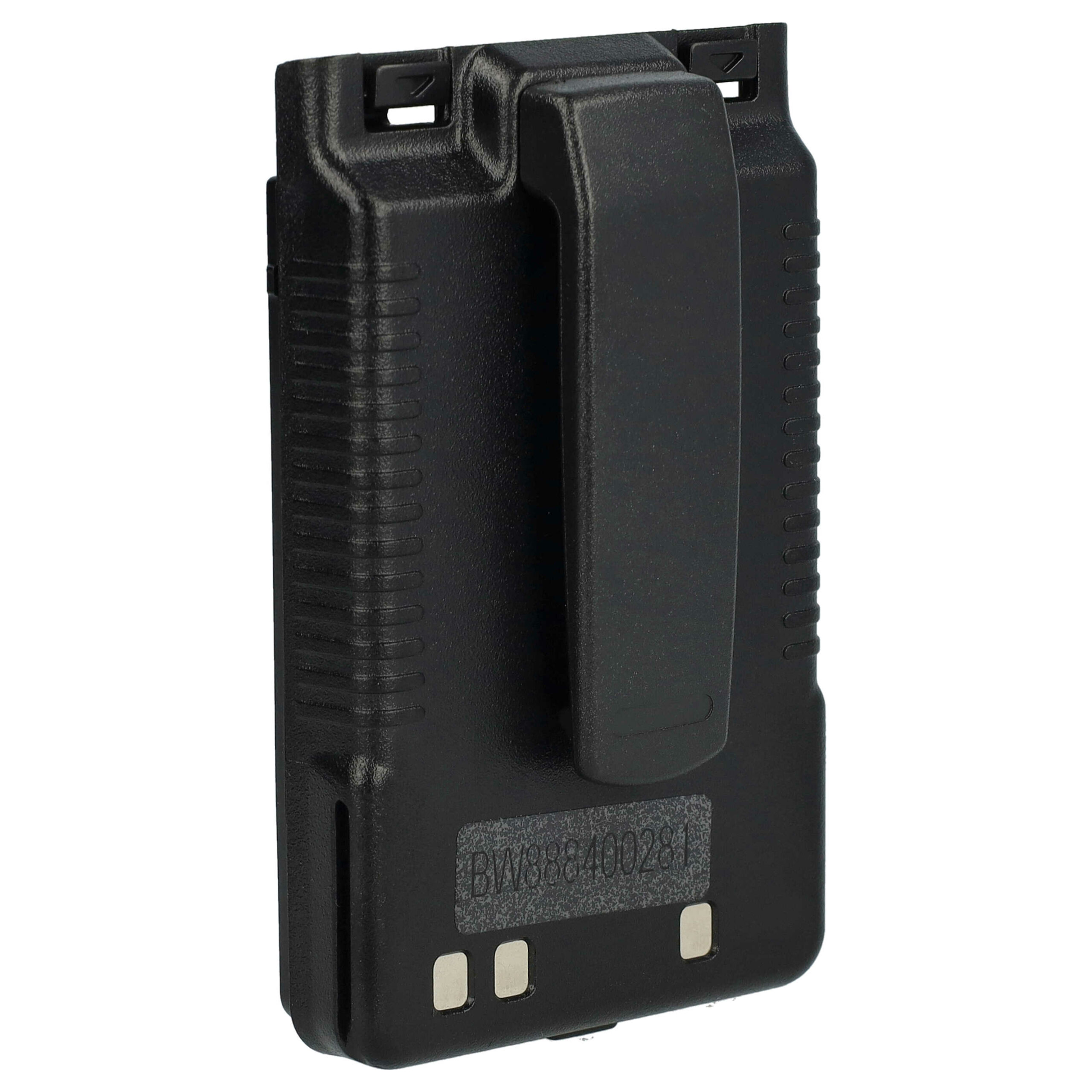 Bateria vhbw para Rádio Yaesu SBR-14, SBR-14Li - 2200 mAh 7.4 V Li-Ion + Mola de cinto - Image 2