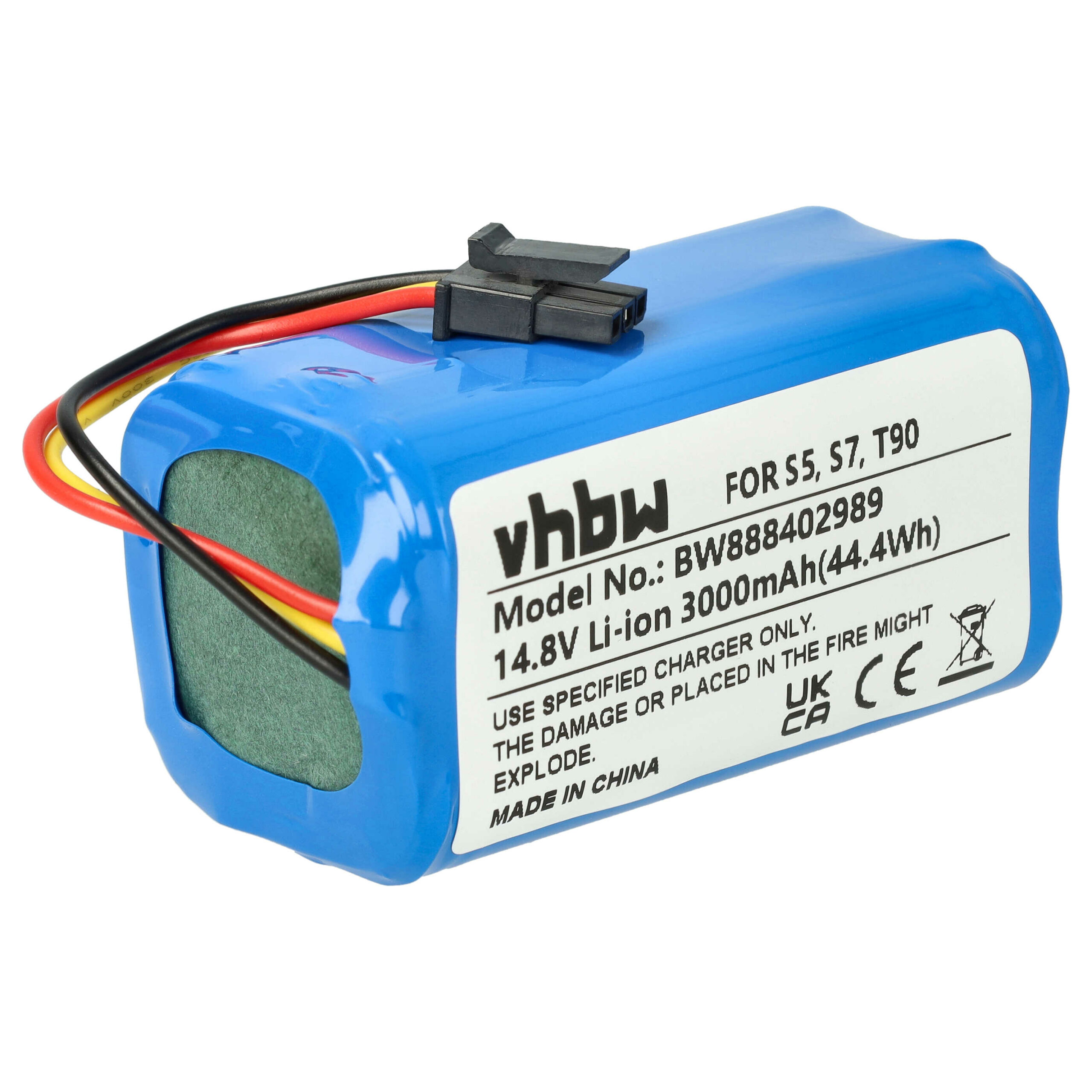 Bateria vhbw para Qihoo 3000mAh, 14.8V, Li-Ion (360 S5, S7, S9) - Image 3