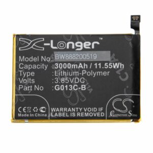 Bateria de Telemóvel vhbw para Google Pixel 3 XL, G013C — 2900 mAh 3.85 V