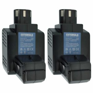 2x Bateria Extensilo para ferramentas Hilti BP72, BP60, 4000 mAh, 24 V, NiMH