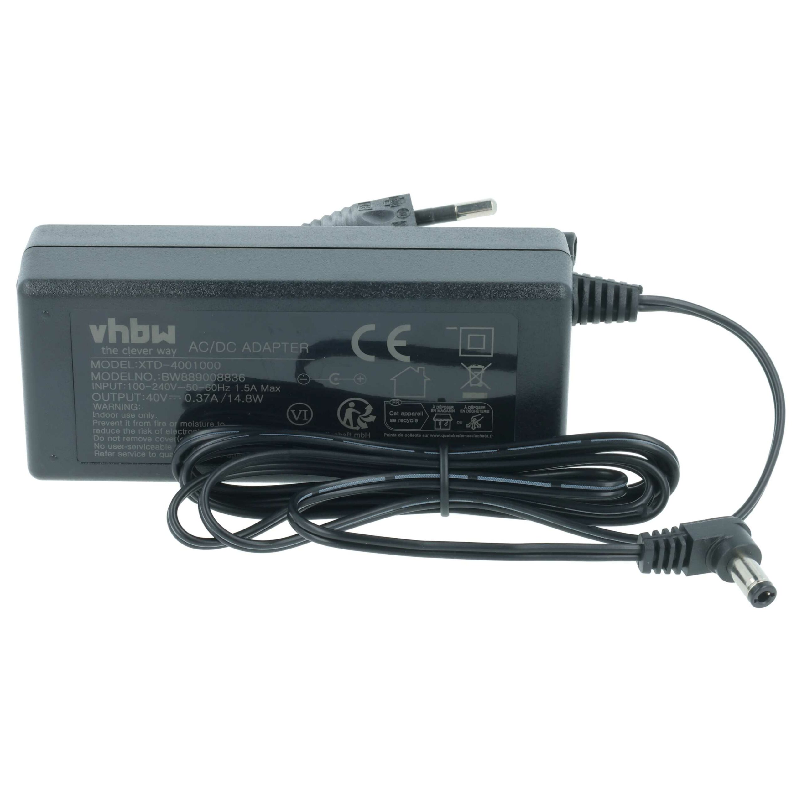 Carregador / Transformador vhbw para Telefone Fixo Compact 55048 - 243 cm - Image 3