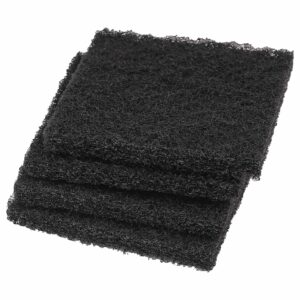 4x Filtro de carvão ativado vhbw para caixas de lixo NABER 9.5 x 9.5 x 1 cm