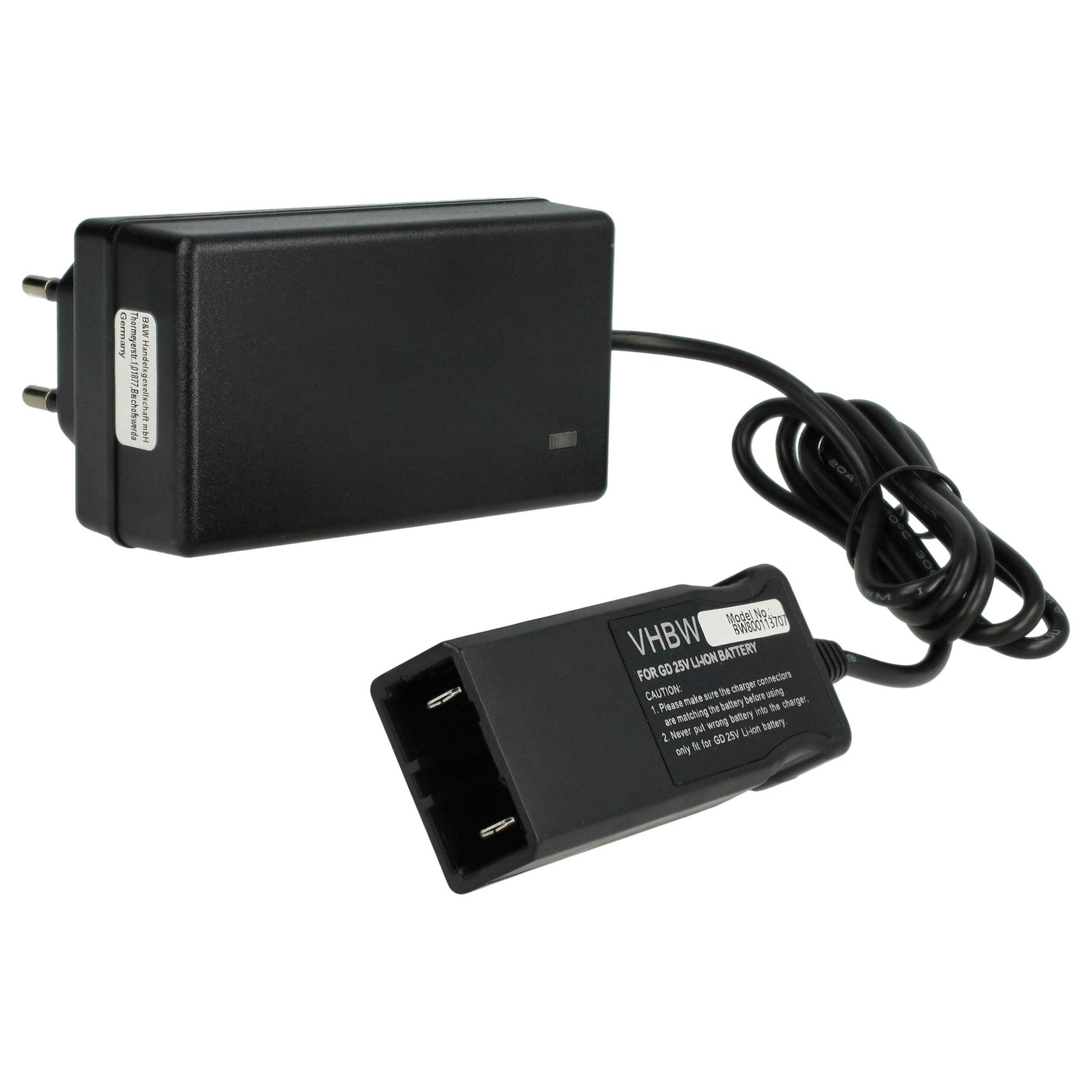Carregador vhbw para Corta-relvas Robô Gardena 4025-20, 380 LI (25V) - Image 4