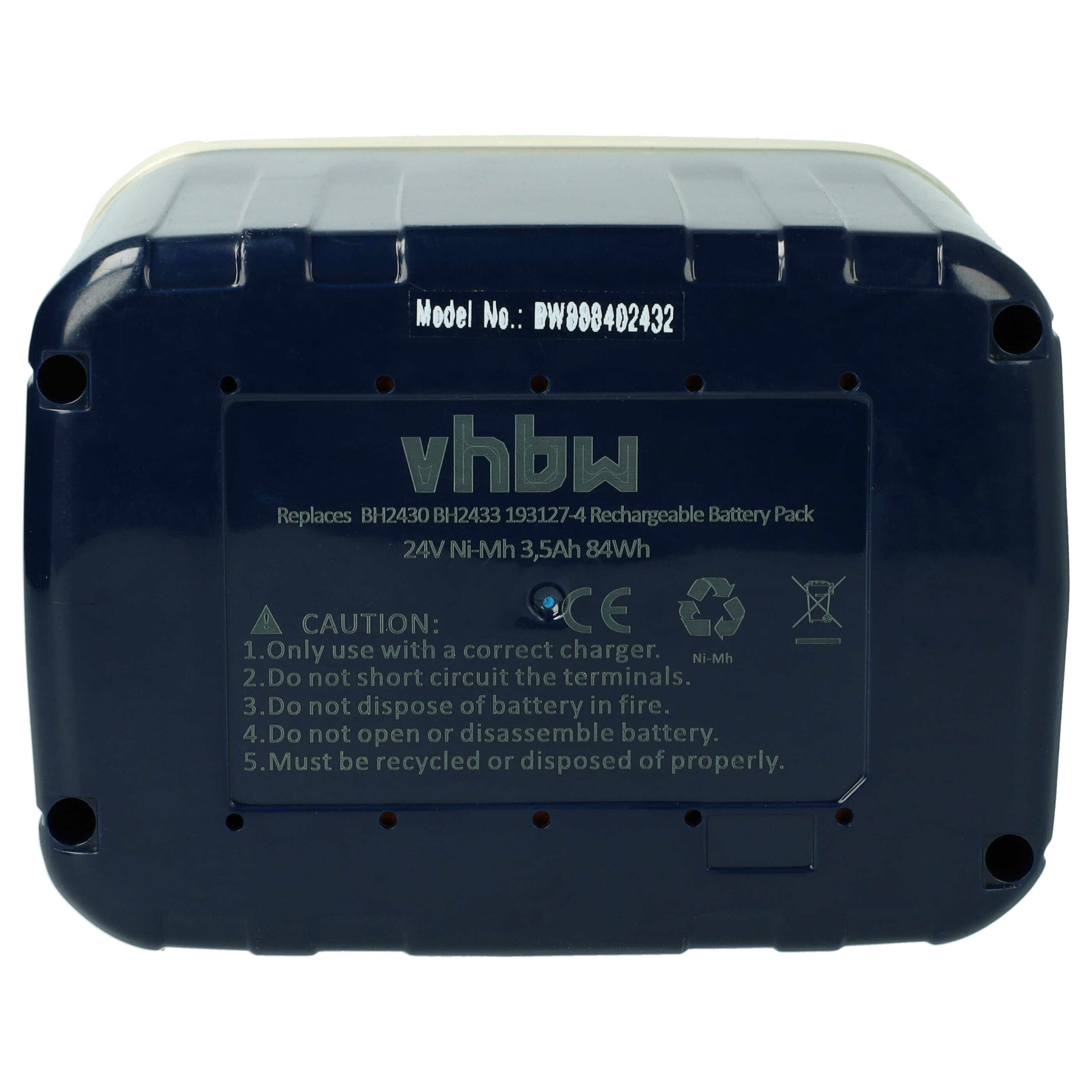 Bateria vhbw NiMH para ferramentas Makita 24 V 3500 mAh - Image 2