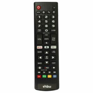 Comando à distância vhbw substitui LG AKB75095315 para TV LG